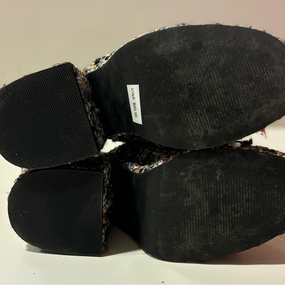 Steve Madden Vina Tweed Platform Heels - Picture 2 of 2